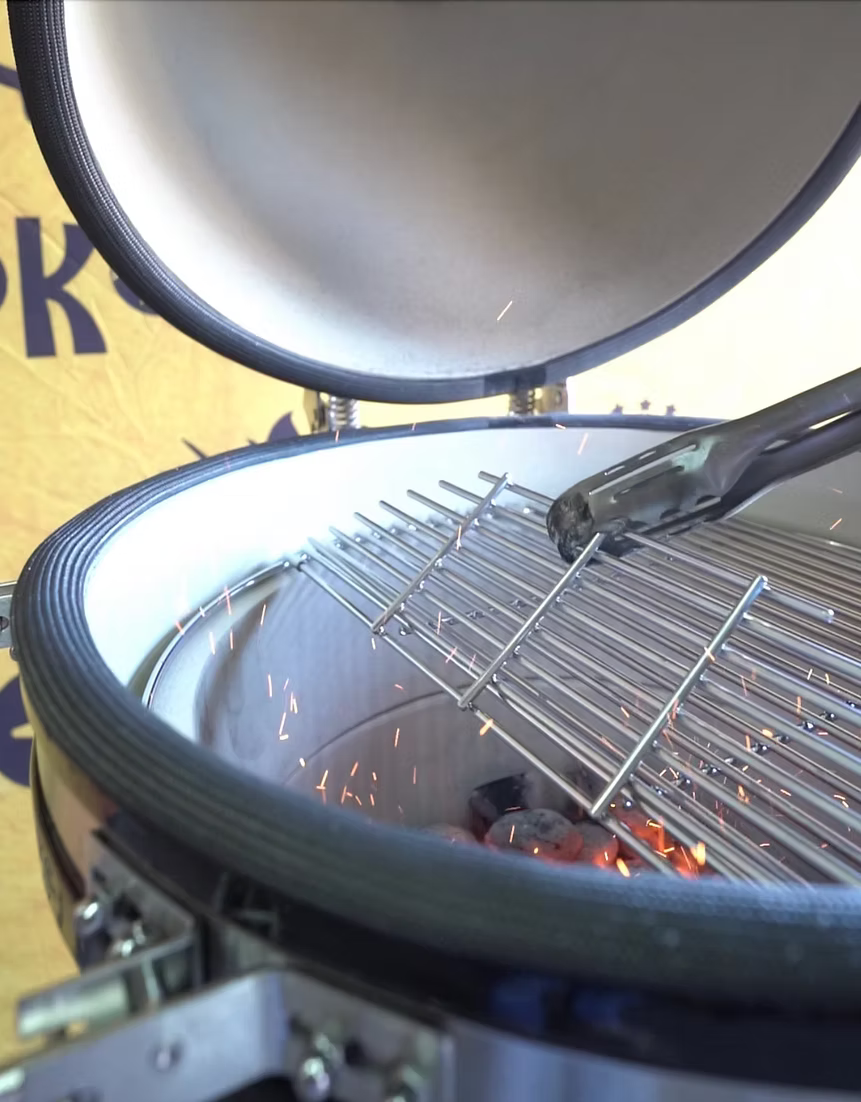 KoKoMo 21 Inch Kamado KoKoMo Ceramic BBQ Grill