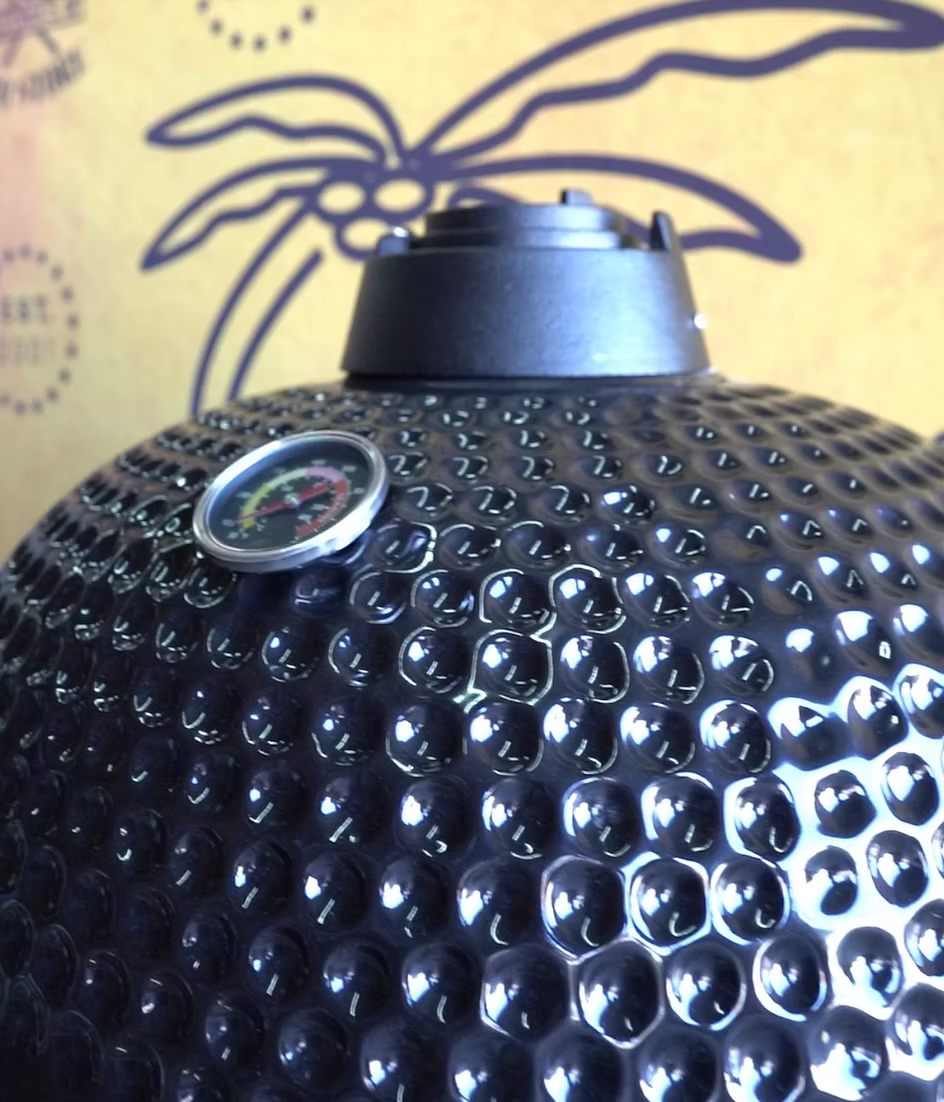 KoKoMo 21 Inch Kamado KoKoMo Ceramic BBQ Grill